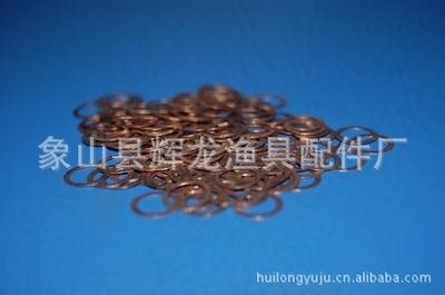 【专业供应7*5.1*0.1/0.2/0.3新款冲压件(图)】价格,厂家,图片,冲压件、挤压件,象山县辉龙渔具配件厂-